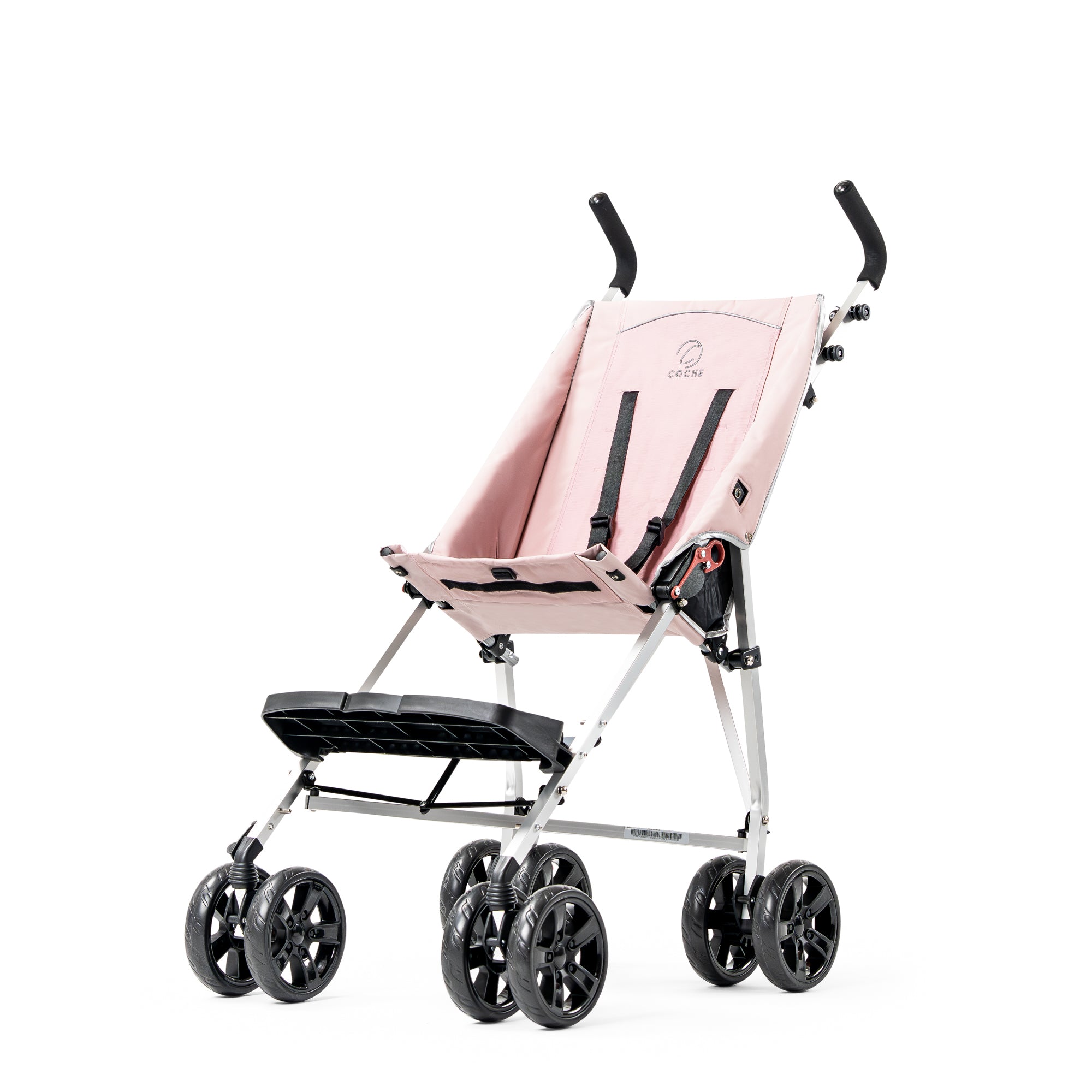 Coche XL Lightweight Medical Special Needs Stroller/Transport Chair, Pink