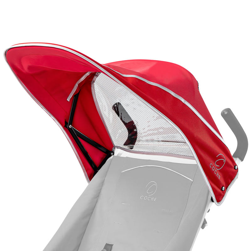 Coche XL Sunshade Canopy, Red